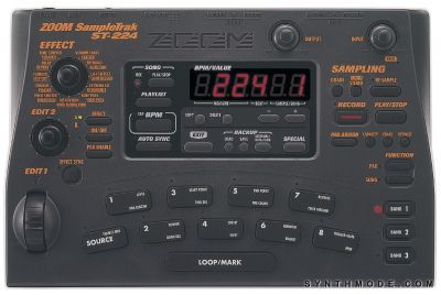 Zoom Sampletrak ST-224 | synthmode.com